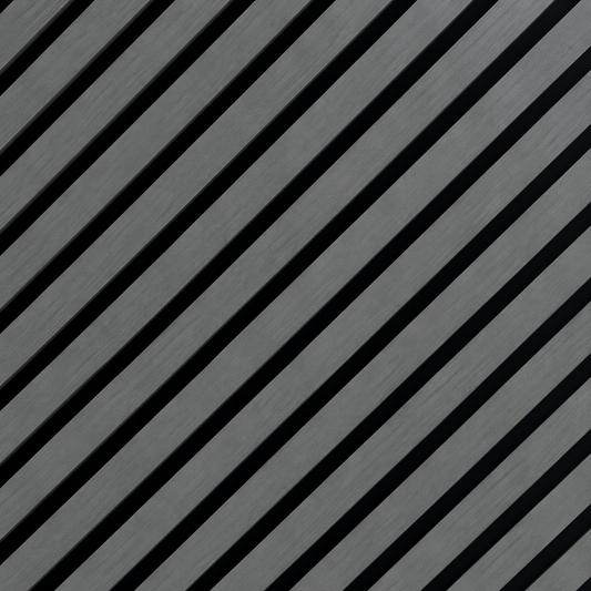 Wall Panel 15B - Light Grey - Acoustic - 240cm - (1 pack / 4pcs)