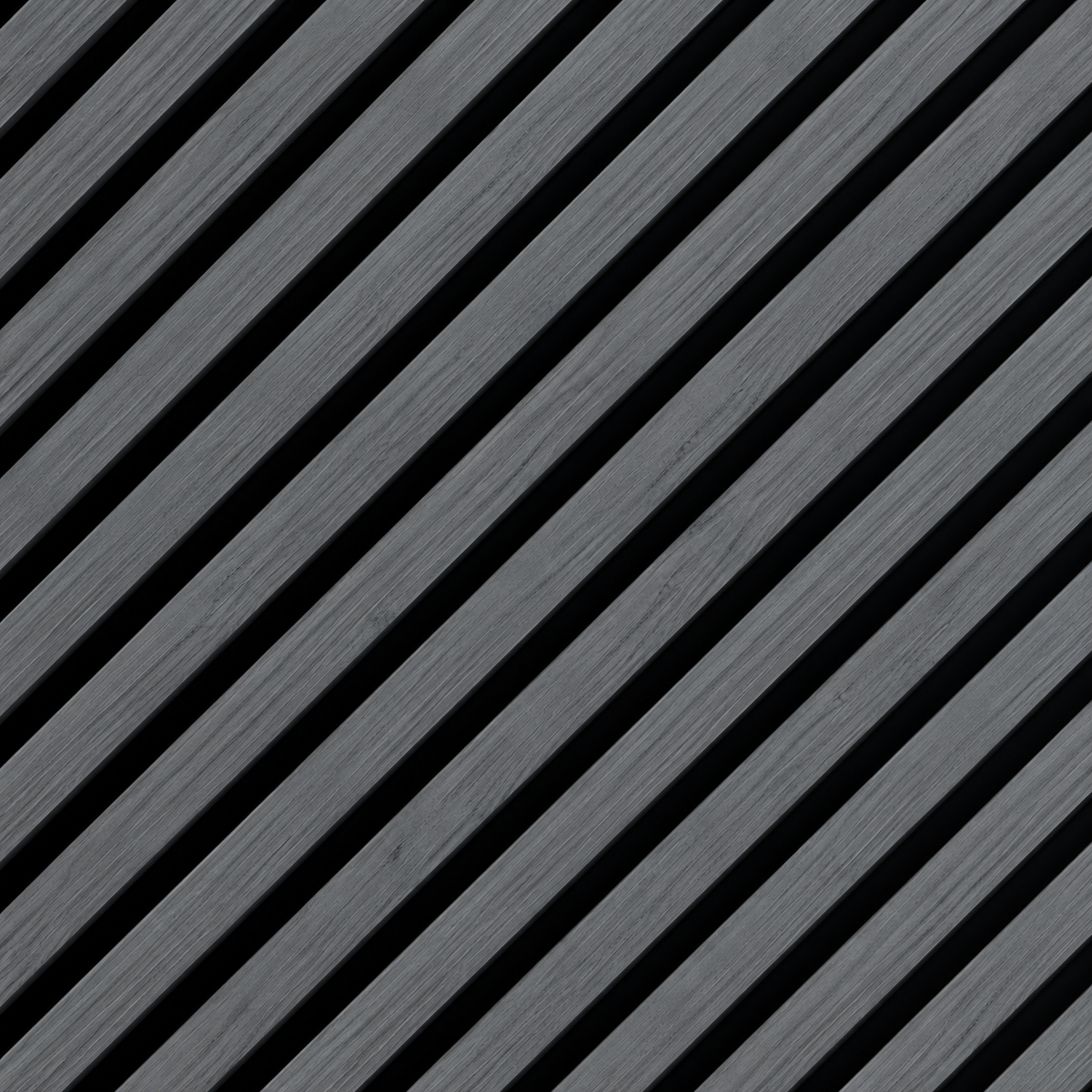 Wall Panel 15F - Dark Grey - Acoustic - 240cm - (1 pack / 4pcs)