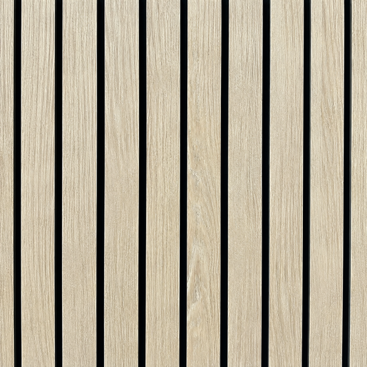 Wall Panel 17D - Dark Oak - Wide Slat Acoustic - 240cm - (1 pack / 4pcs)