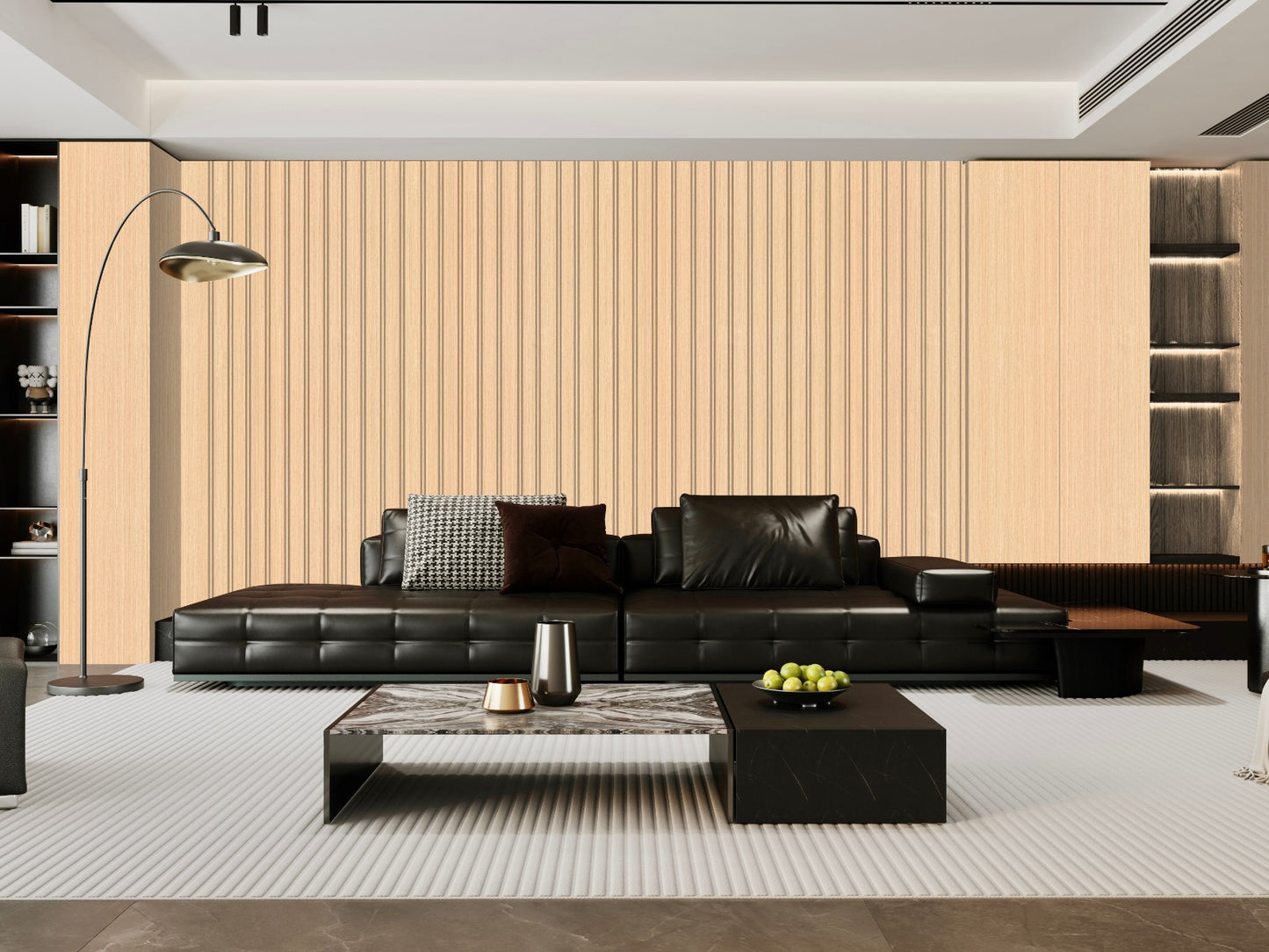 Wall Panel 62A - Oak - PVC - 240cm - (1 pack / 8pcs)