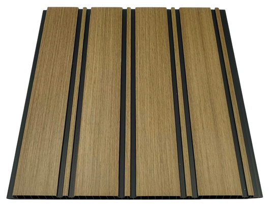 Wall Panel 64D - Dark Oak - PVC - 240cm - (1 pack / 8pcs)