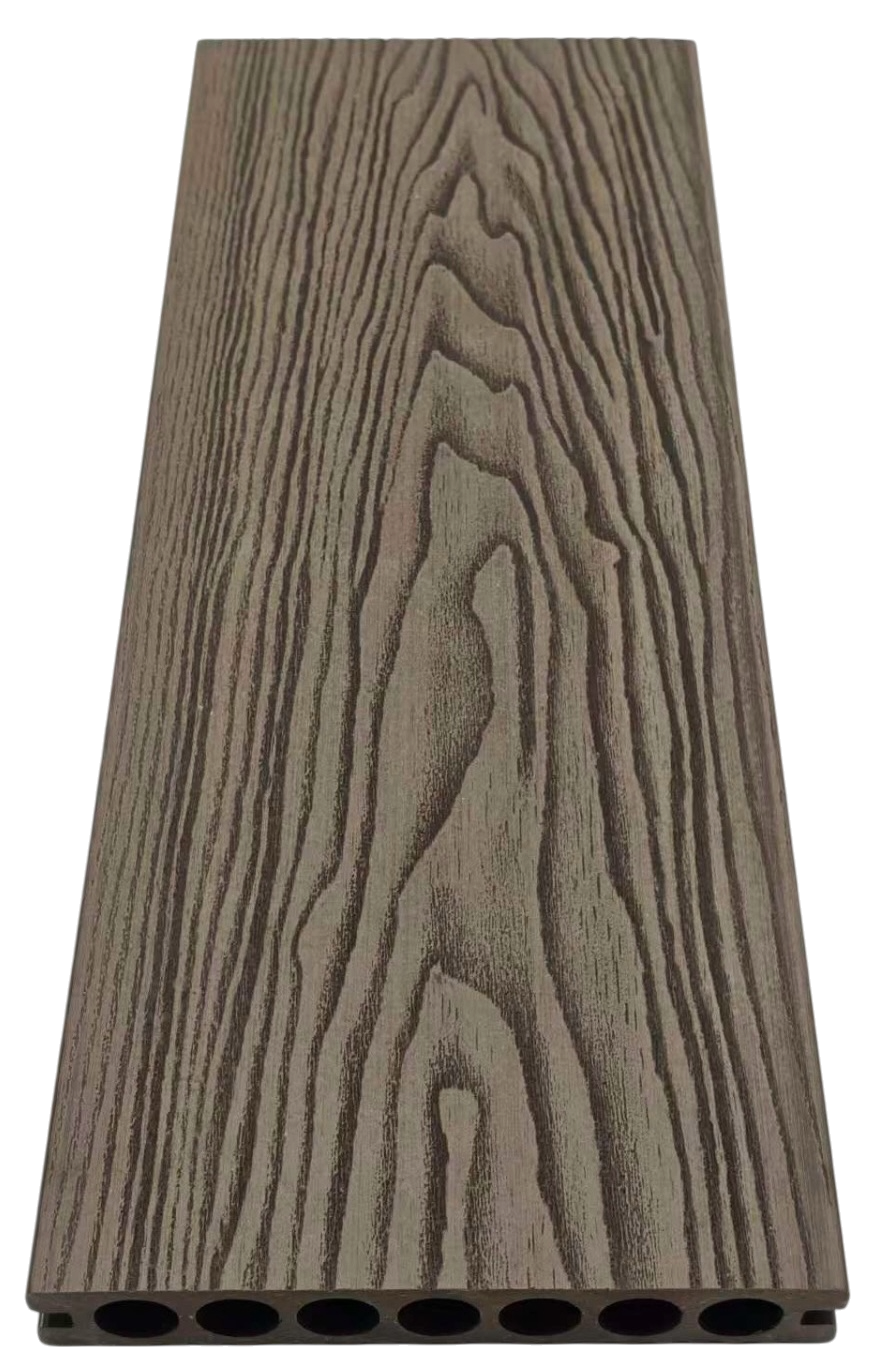 Decking 85D - Dark Brown - Outdoor - 290cm - (1 pack / 4pcs)