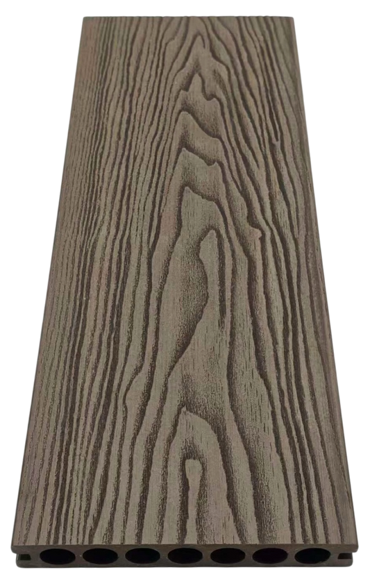 Decking 85D - Dark Brown - Outdoor - 290cm - (1 pack / 4pcs)