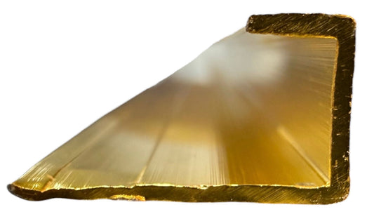 Aluminium End Strip - Gold - WP 05/07/11 - 300cm - (1 pack / 10pcs)