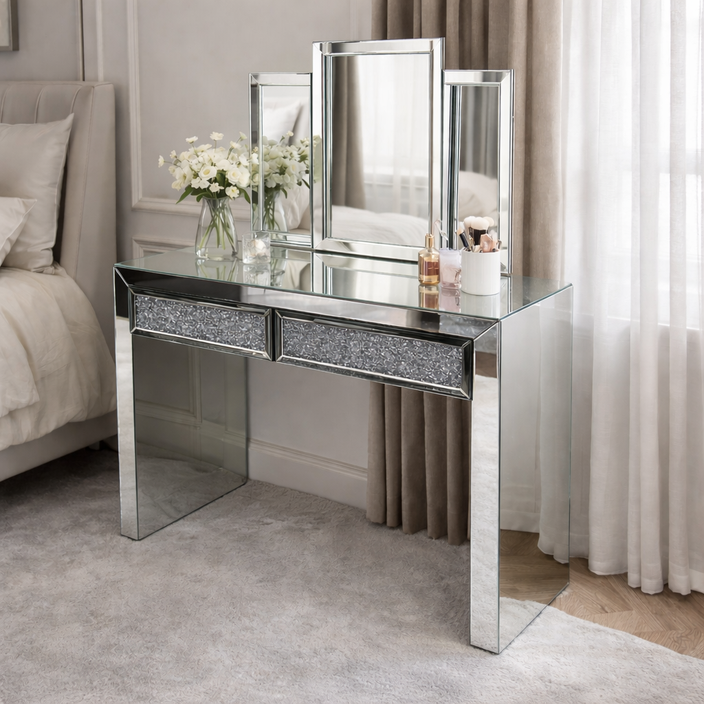 Roma Mirrored Stool