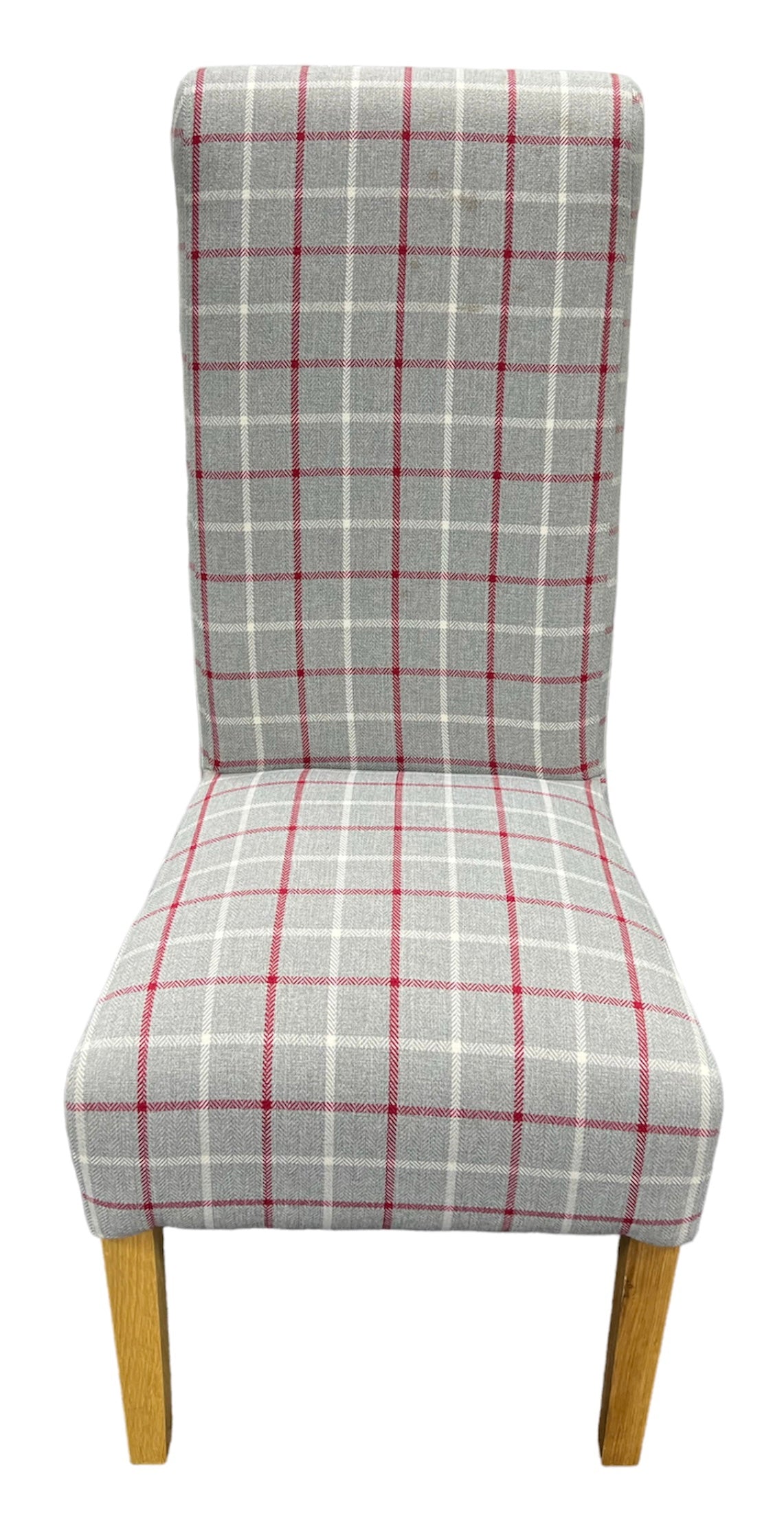 RX Red/Grey Chair (Wooden Legs)