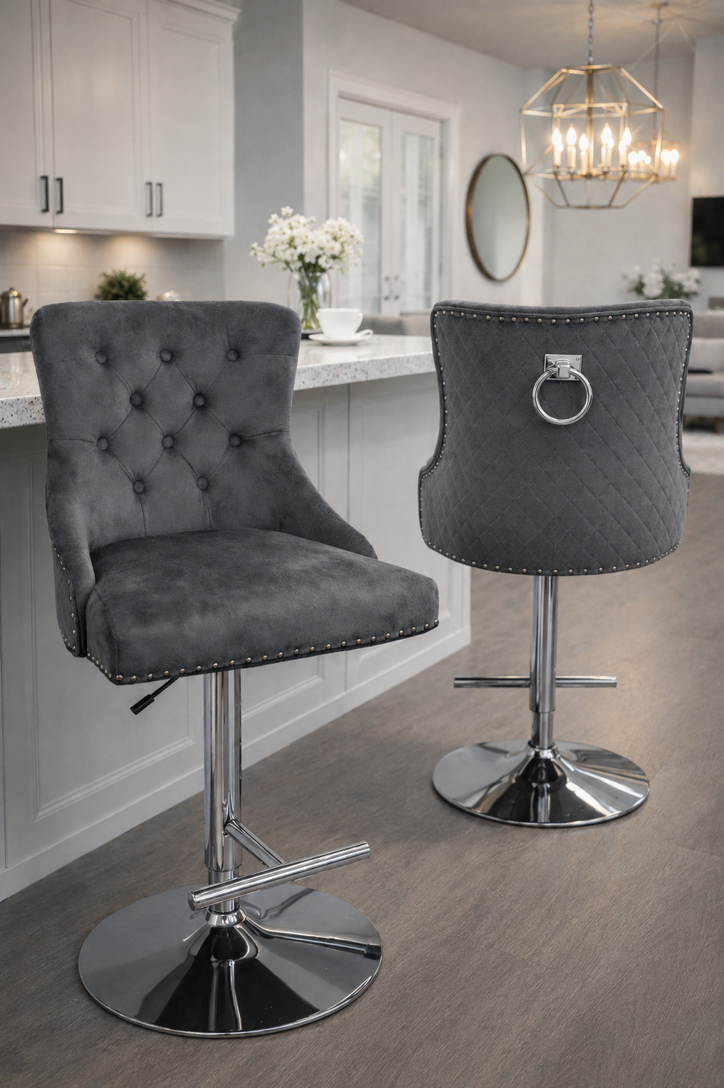 Mayfair Bar Stool (Ring Knocker)