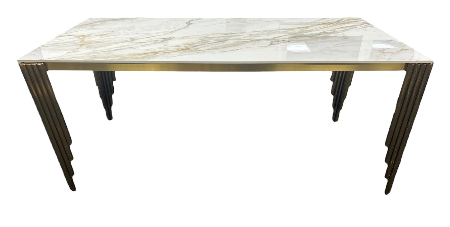 G-Mayfair Gold 1.8m Dining Table