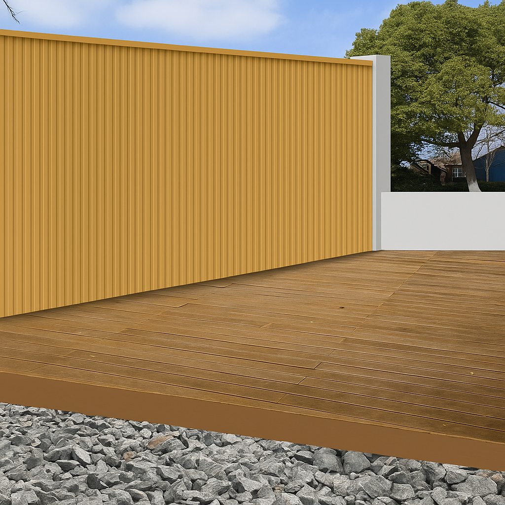 Wall Panel 83A - Oak 02 - Outdoor - 180cm/290cm - (1 pack / 6pcs)