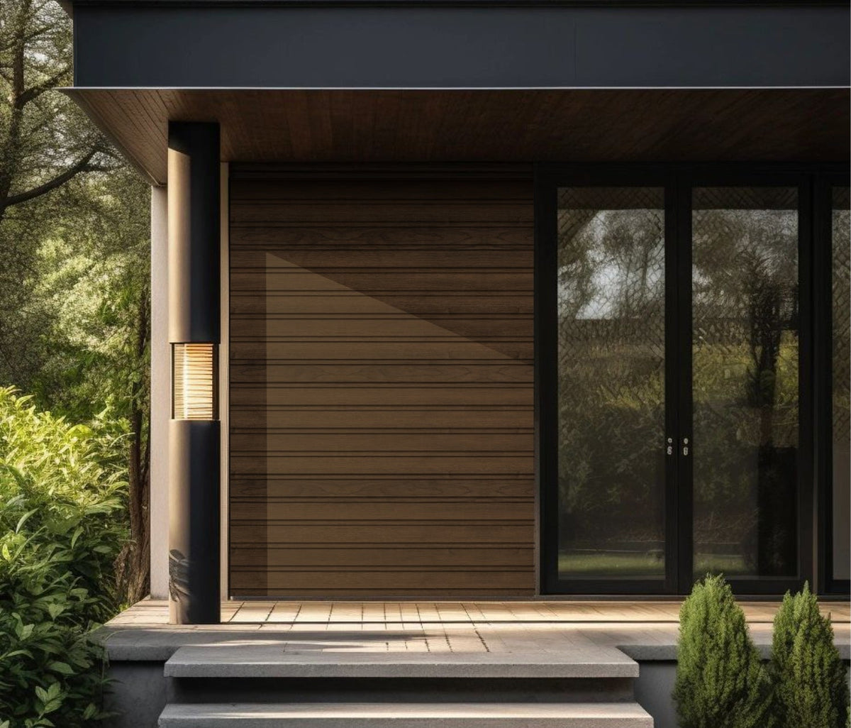 Wall Panel 89T - Walnut - Outdoor - 290cm - (1 pack / 6pcs)