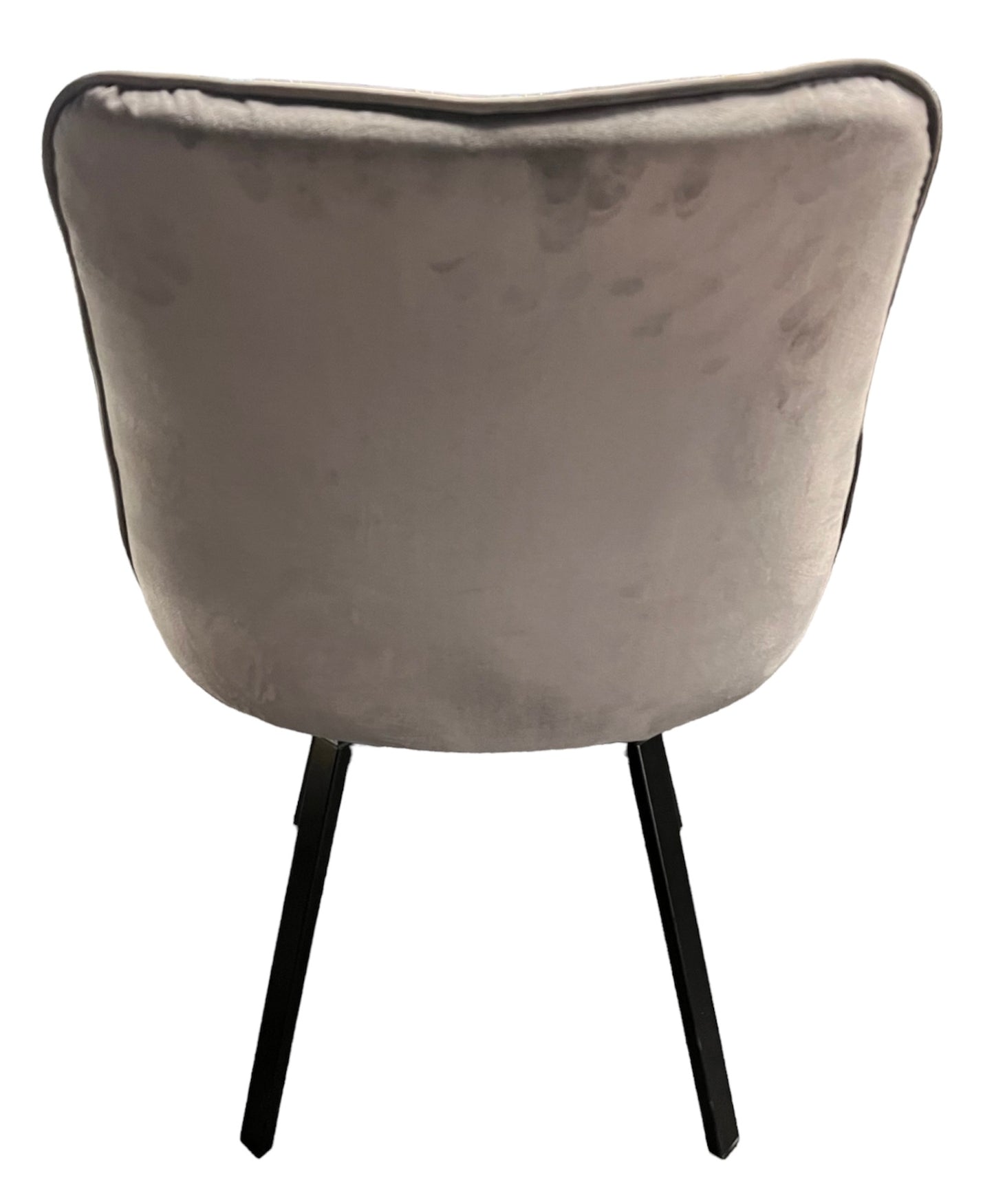 Roco 360º Dark Grey Chair (Black Legs)