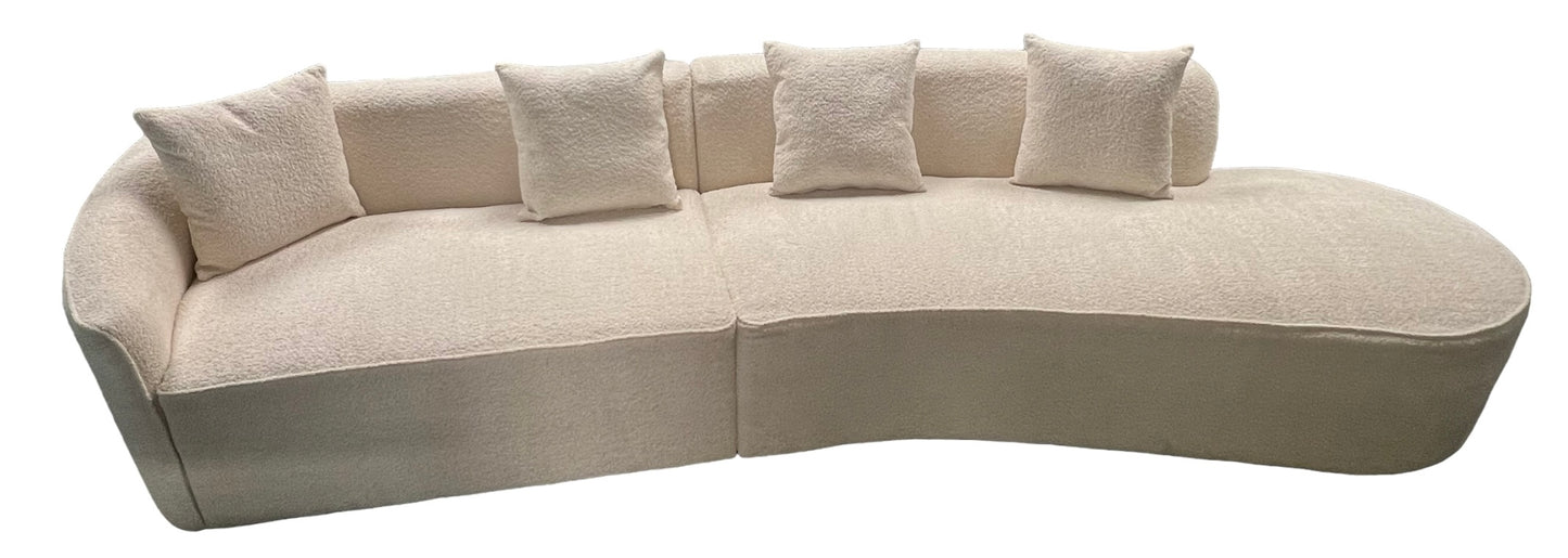 Siena 08 Ivory 5 Seater (LH/RH) Sofa