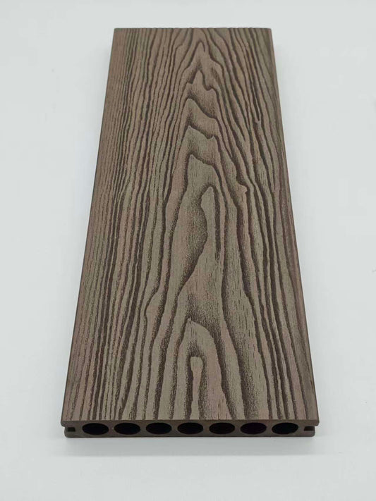 Decking 85D - Dark Brown - Outdoor - 290cm - (1 pack / 4pcs)