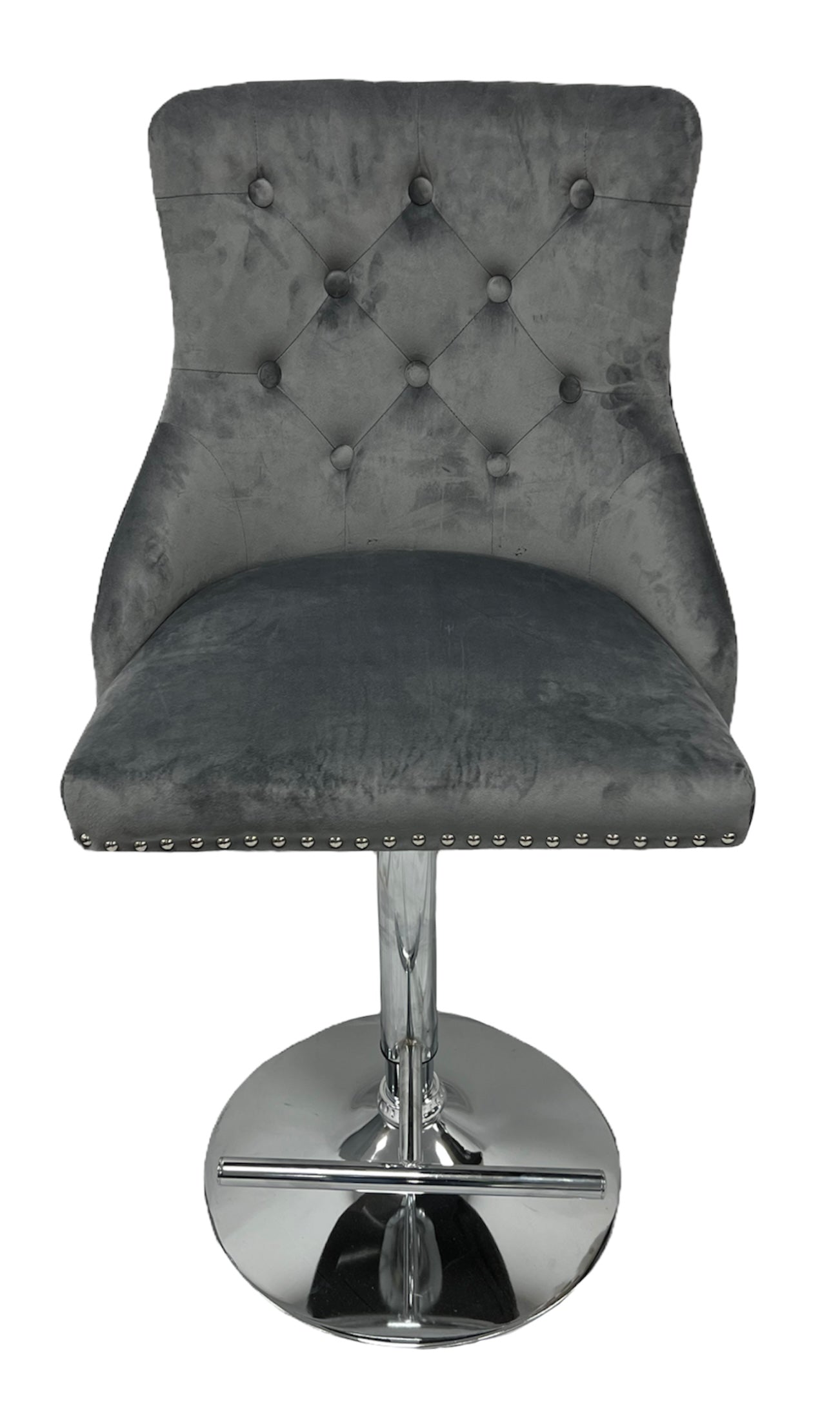 Chelsea 01 Dark Grey Bar Stool
