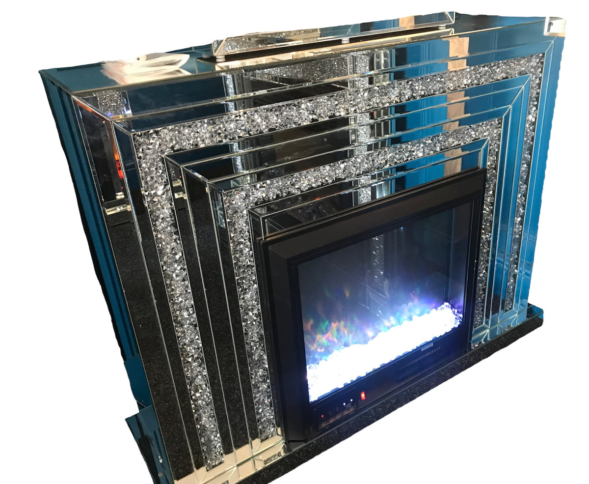 Fireplace with Colours