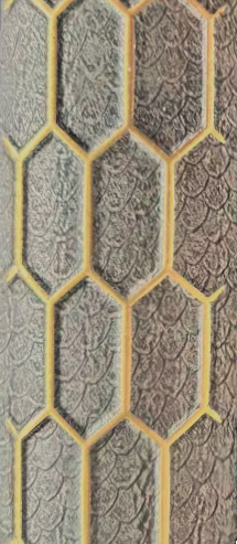 Wall Panel 013B / PS G-Brown (Acoustic) - 1 pack(4pcs)