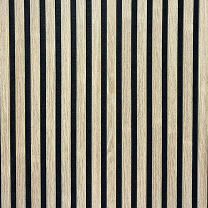 Wall Panel 01D - Dark Oak - Acoustic - 240cm - (1 pack / 4pcs)