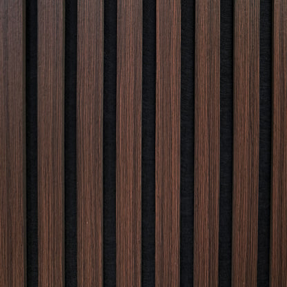 Wall Panel 01Q - Smoked Oak - Acoustic - 240cm - (1 pack / 4pcs)