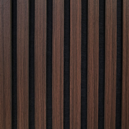 Wall Panel 01Q - Smoked Oak - Acoustic - 240cm - (1 pack / 4pcs)