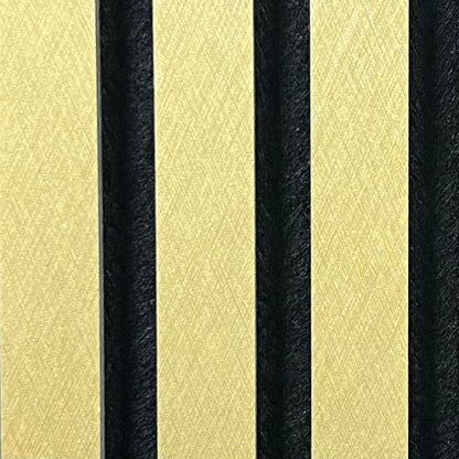 Wall Panel 01WG - Metallic Gold - Acoustic - 240cm - (1 pack / 4pcs)