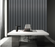 Wall Panel 01 WJ / Metallic-Dark Grey (Acoustic) - 1 pack(4pcs)