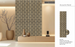 Wall Panel 06 D (Vertical wall panel) / Dark Oak - 1 pack(4pcs)