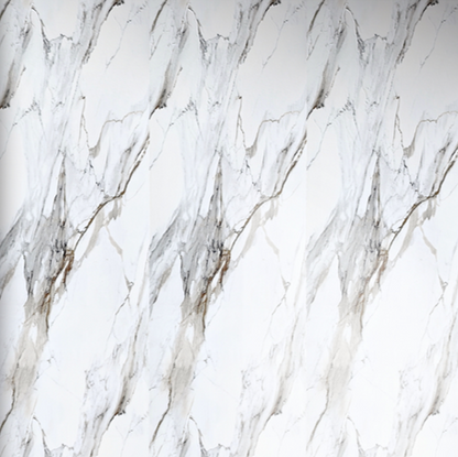 Wall Panel 07D - Gold and White Marble - Wall Board - 240cm - (1 pack / 4pcs)