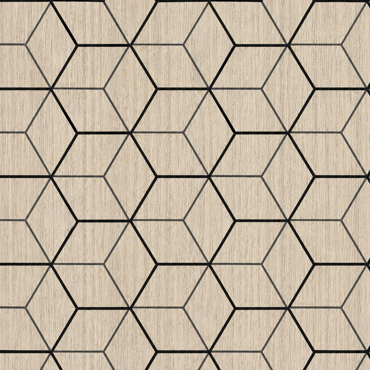 Wall Panel 08D - Dark Oak - Blocks - 240cm - (1 pack / 4pcs)