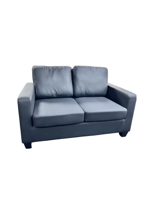 130 Sofa - 2 Seat (PU Black)