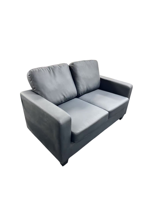 130 Sofa - 2 Seat (PU Black)