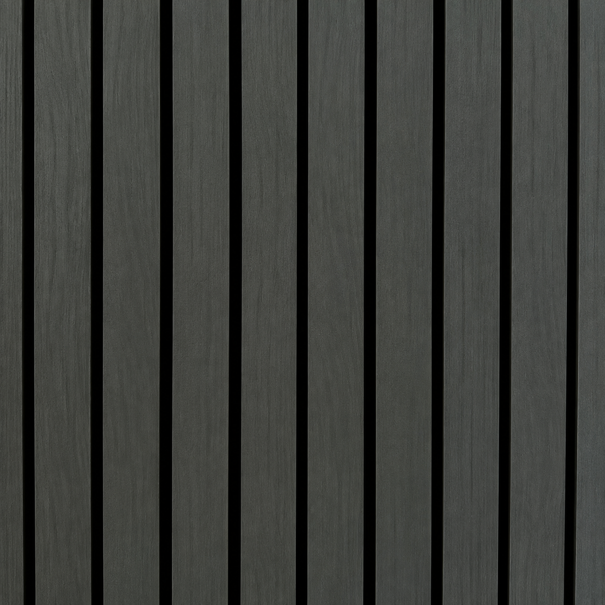 Wall Panel 17E - Black - Wide Slat Acoustic - 240cm - (1 pack / 4pcs)