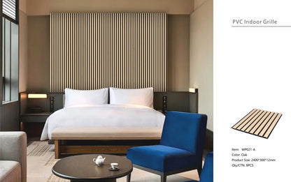 Wall Panel 21A - Oak - Seamless - 240cm - (1 pack / 8pcs)
