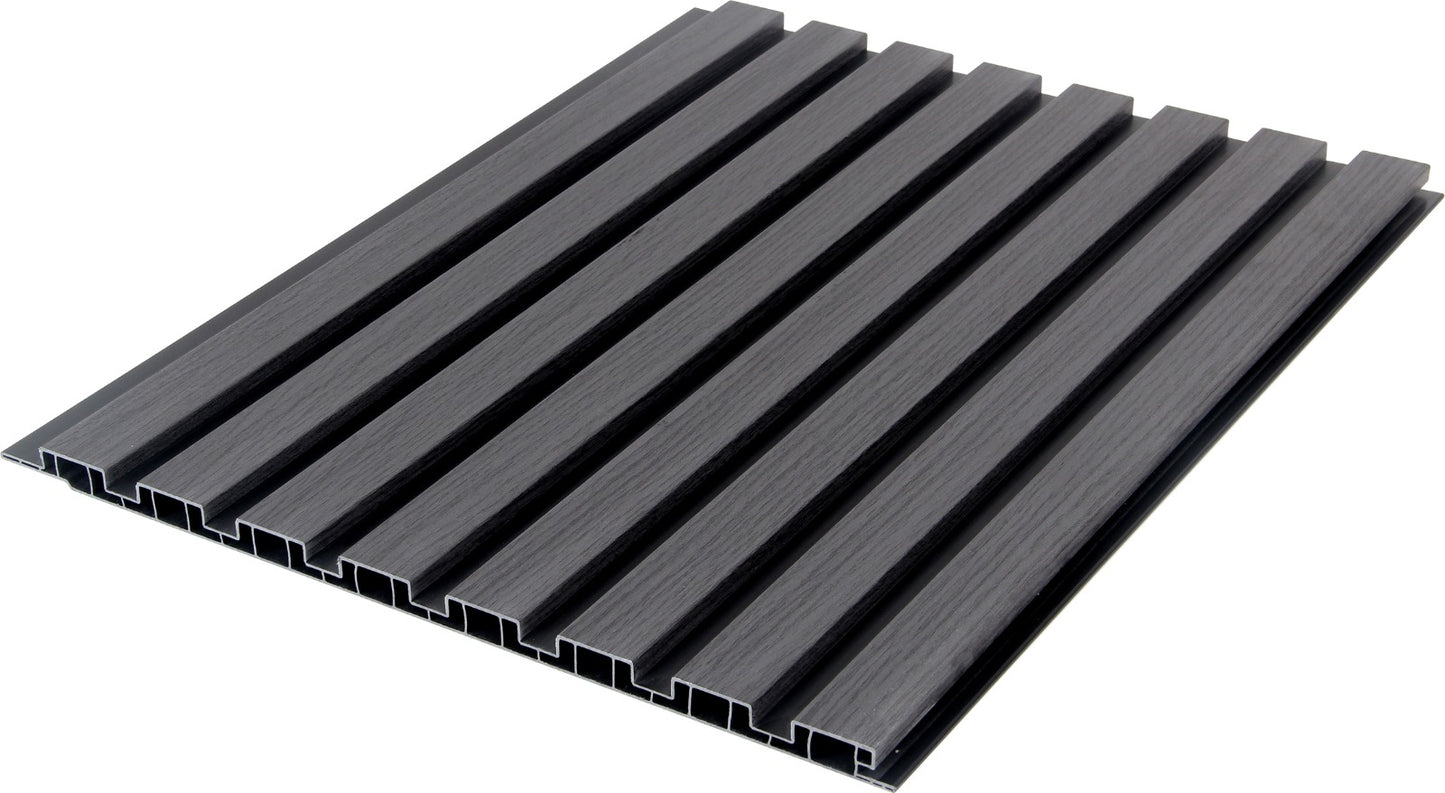 Wall Panel 21E - Black - Seamless - 240cm - (1 pack / 8pcs)