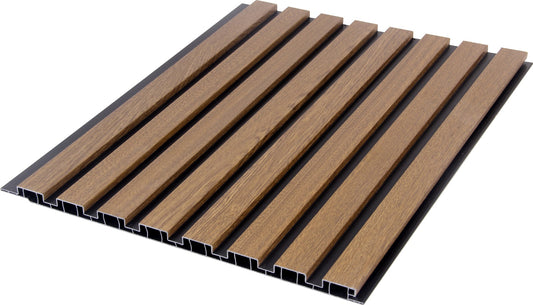 Wall Panel 21T - Walnut - Seamless - 240cm - (1 pack / 8pcs)