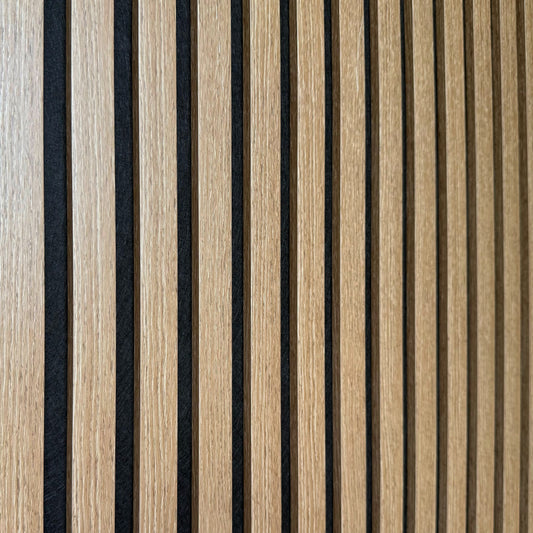 Wall Panel 31D - Dark Oak - Premium 3-Sided Acoustic - 240cm - (1 pack / 4pcs)