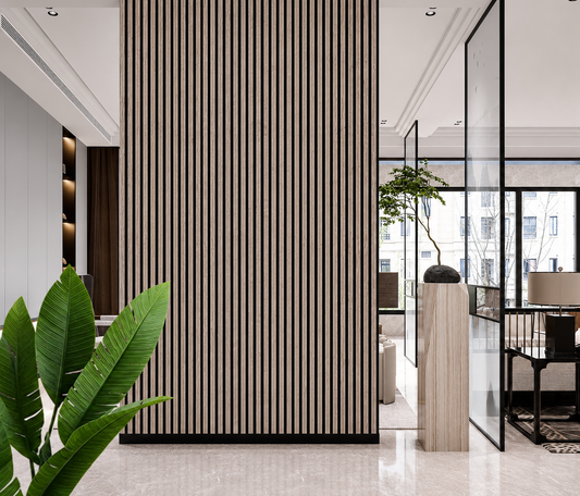 Wall Panel 31F - Grey Oak - Acoustic - 240cm - (1 pack / 4pcs)