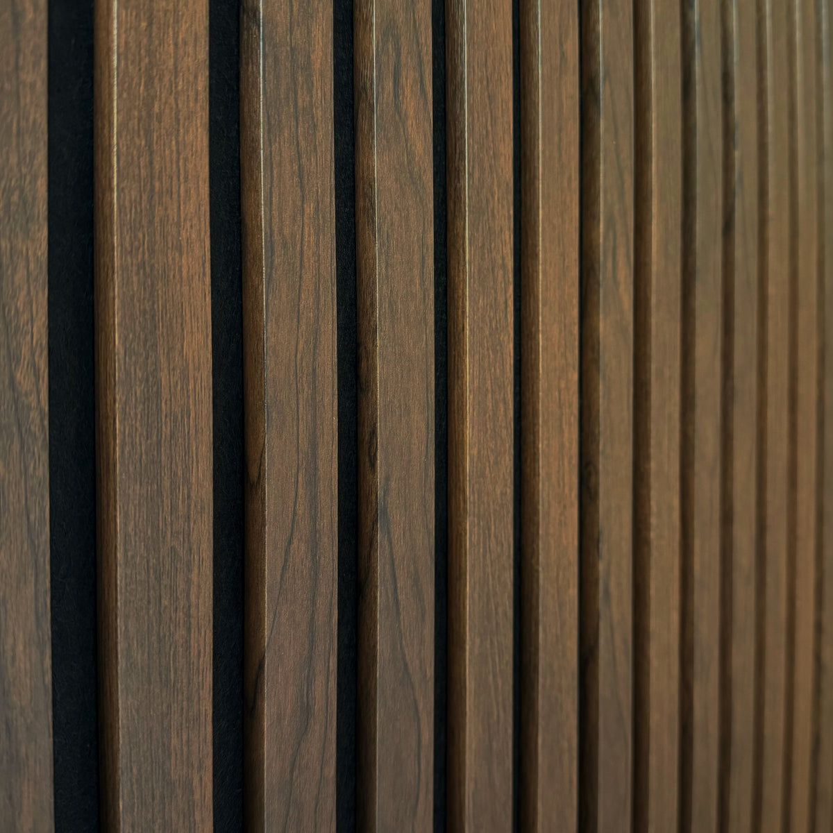 Wall Panel 31T - Walnut - Premium 3-Sided Acoustic - 240cm - (1 pack / 4pcs)