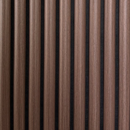 Wall Panel 37WT - Walnut - Acoustic - 240cm - (1 pack / 4pcs)