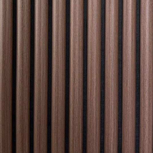 Wall Panel 37WT - Walnut - Acoustic - 240cm - (1 pack / 4pcs)
