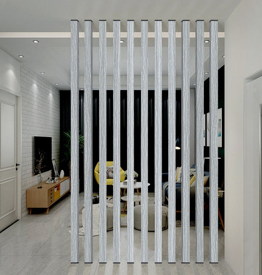 Room Divider 51B - Mid Grey - PVC - 280cm - (1 pack / 6pcs)