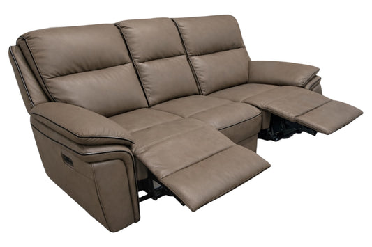 Montana Brown 3 Seat Recliner Sofa