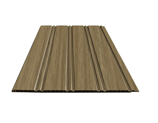 Wall Panel 62D - Dark Oak - PVC - 240cm - (1 pack / 8pcs)