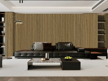 Wall Panel 62D - Dark Oak - PVC - 240cm - (1 pack / 8pcs)