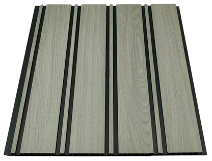 Wall Panel 64B - Grey - PVC - 240cm - (1 pack / 8pcs)