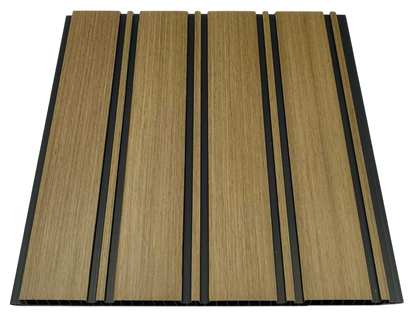 Wall Panel 64D - Dark Oak - PVC - 240cm - (1 pack / 8pcs)