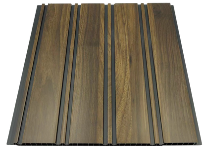 Wall Panel 64T - Walnut - Acoustic - 240cm - (1 pack / 8pcs)