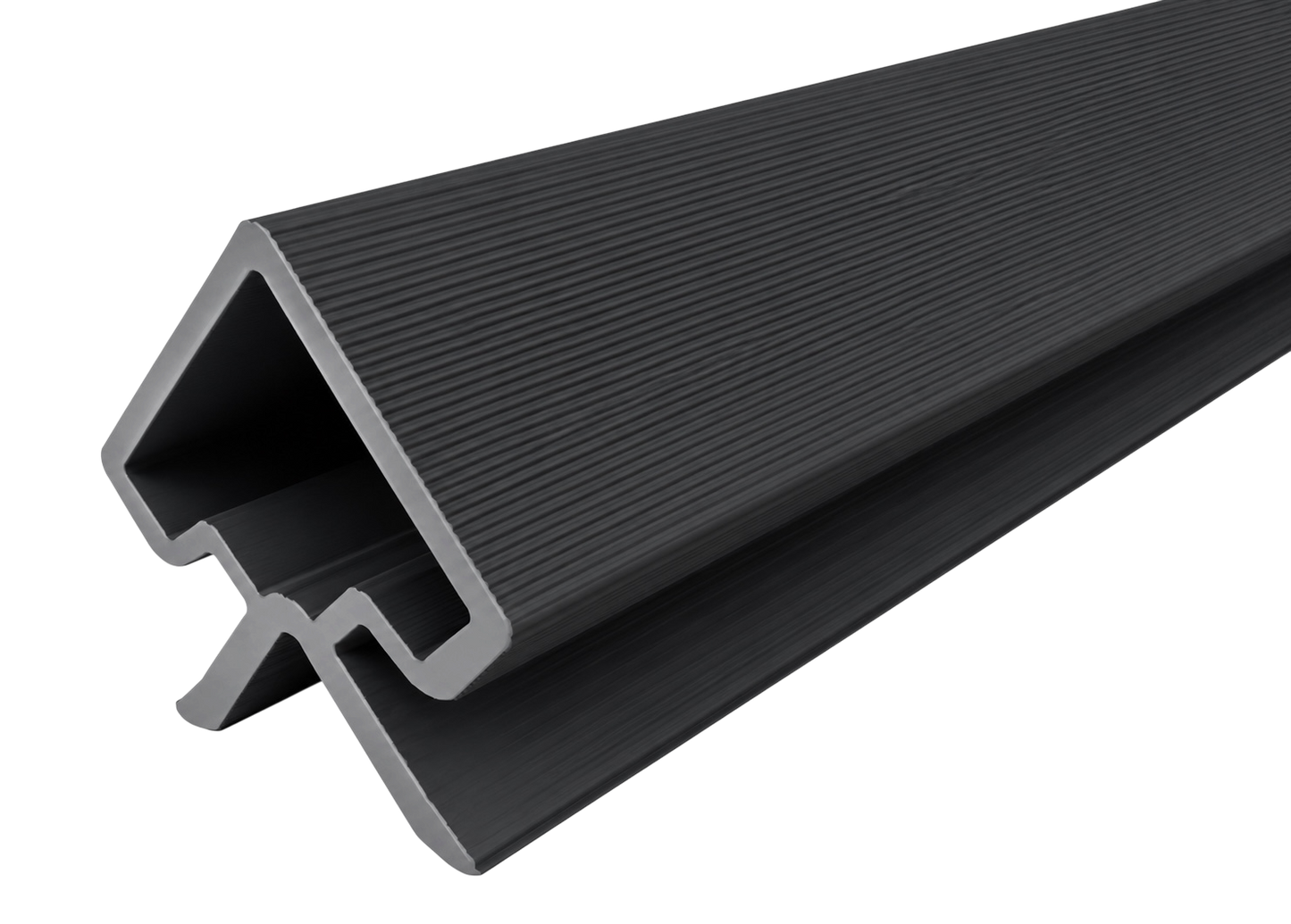 Wall Panel 73/83E Corner Trim - Black - 290cm - (1 Pack / 3pcs)