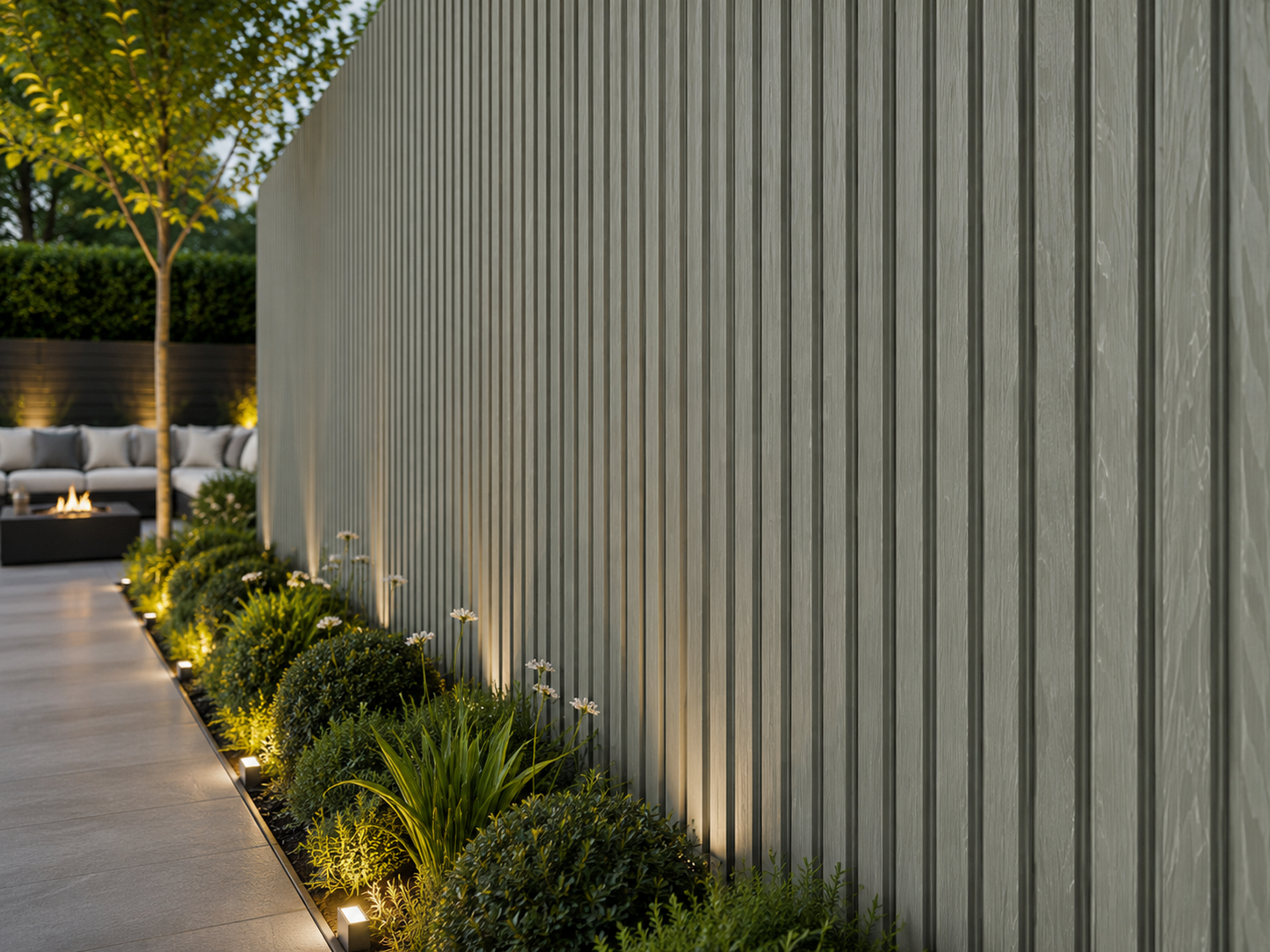 Wall Panel 73B - Grey - Outdoor - 290cm - (1 pack / 6pcs)