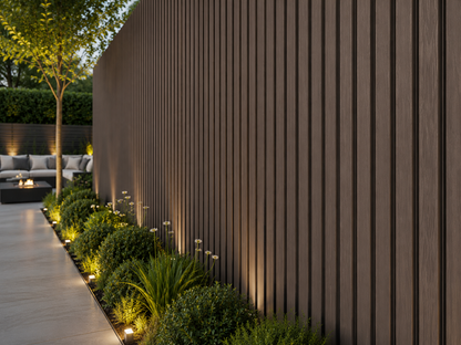 Wall Panel 73D - Dark Brown - Outdoor - 290cm - (1 pack / 6pcs)