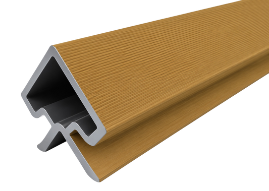 Wall Panel 73T Corner Trim - Walnut - 290cm - (1 Pack / 3pcs)